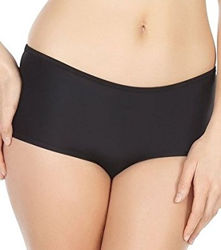 Panache Holly Bikini Short - Black - Size 8